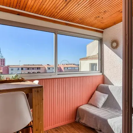Vue Dégagée à 300m Môle Wi-fi Clim - Ménage, Linge Inclus Appartement Agde